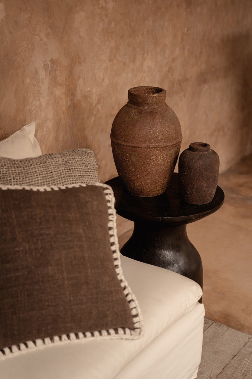 The Amphora Rustica Vase - Terracotta - L