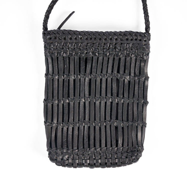 The Voodoo Leather Bag - Black