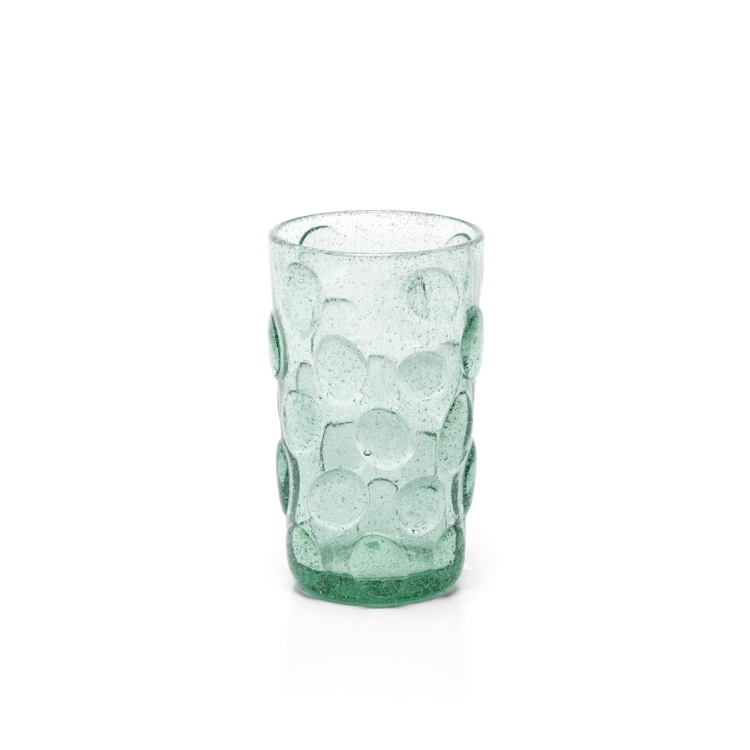 The Frosted Dot Highball - Aqua