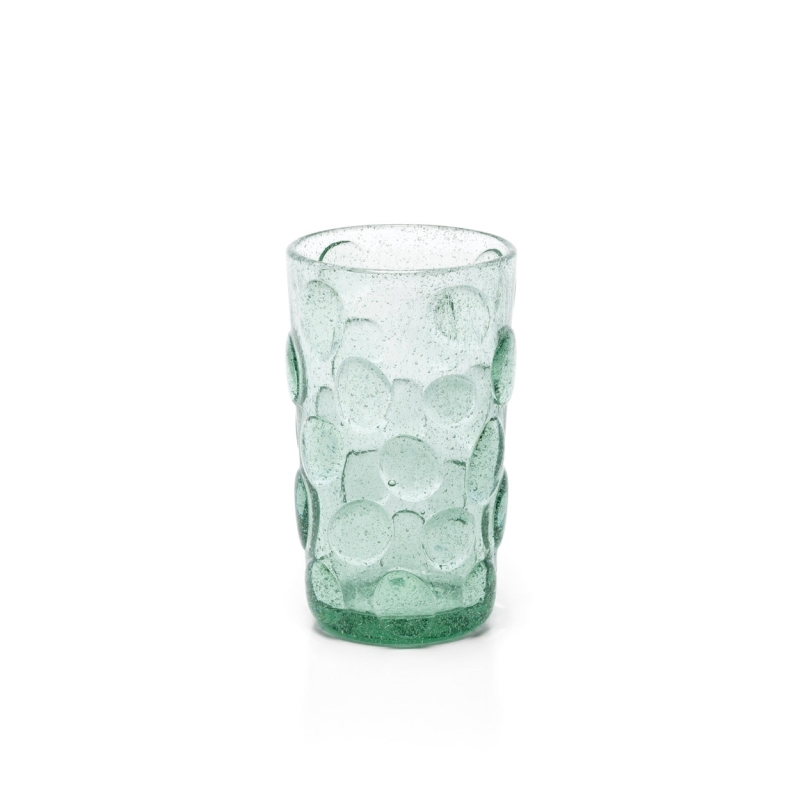 The Frosted Dot Highball - Aqua