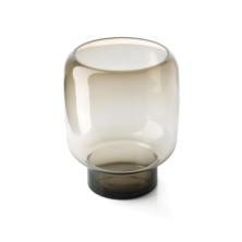 The Smoky Cube Vase - Brown - L