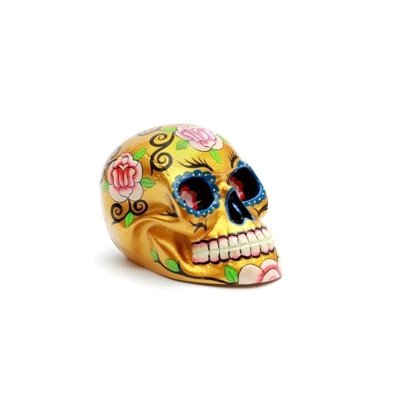 The Mexican Sugar Skull Gold - S
