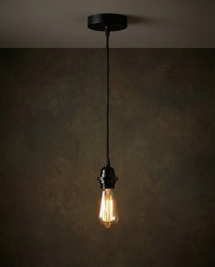 Fitting Lamps Ceiling - Black - 1 Fitting