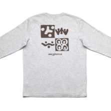 The Checkerboard L/S T-Shirt - Heather Grey - S