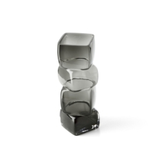 The Cubes Vase - Dark Grey - L