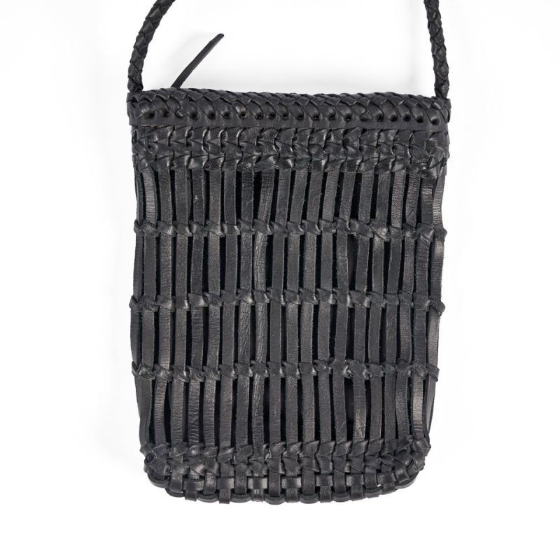 The Voodoo Leather Bag - Black