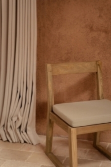 The Linear Dining Chair - Natural Grey