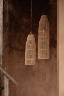 The Fish Trap Pendant - Natural - L