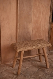 The Raffia Bench - Natural