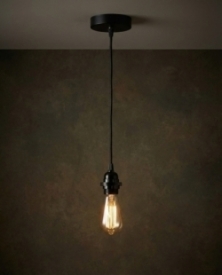 Fitting Lamps Ceiling - Black - 1 Fitting