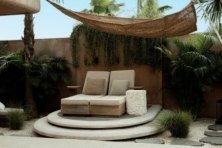 The Coco Shade Rectangular - Natural - 500x300