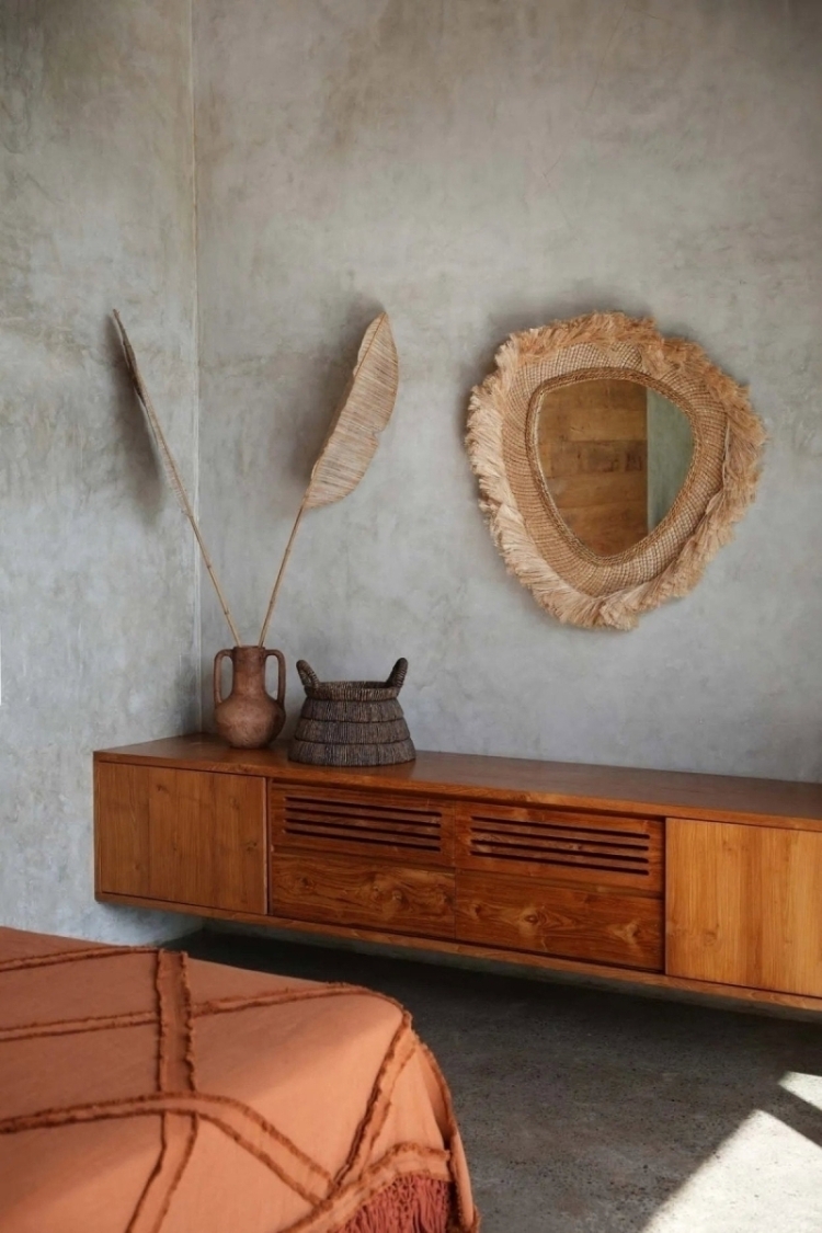 The La Contessa Mirror - Natural - L