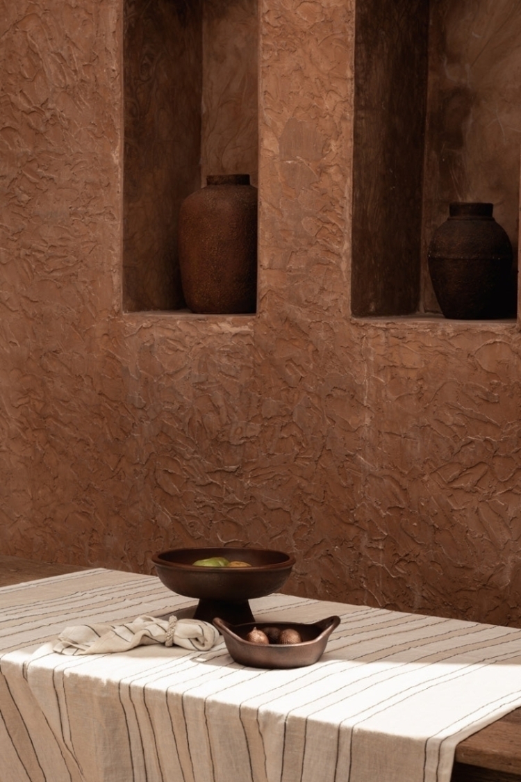 The Ethnic Fruit Bowl - Terracotta - M