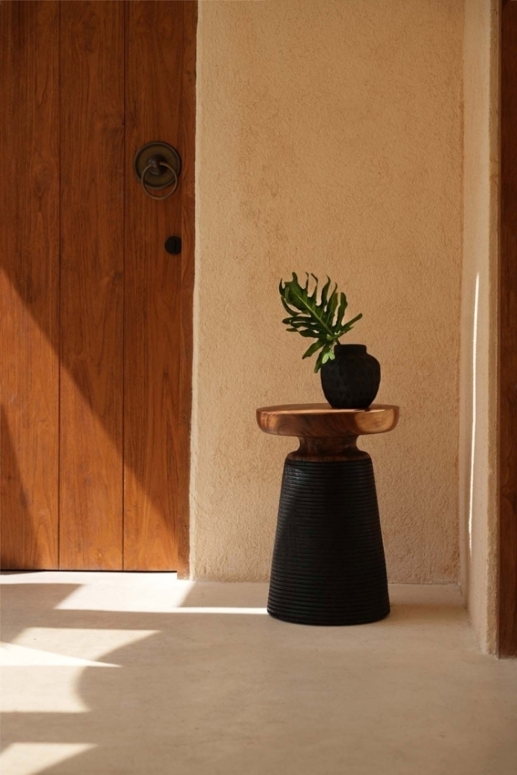 The End Side Table - Natural
