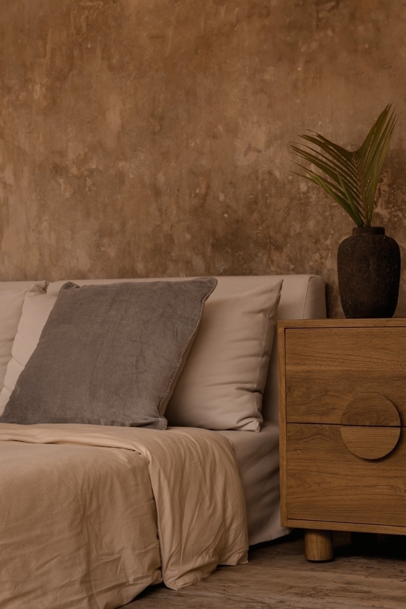 The Velvet Crush Cushion Cover - Grey - 50x50