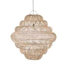 The Aurora Puff Pendant - Natural - XL