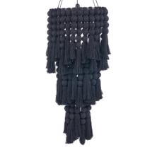 The Nomad Cotton Chandelier - Black - XL