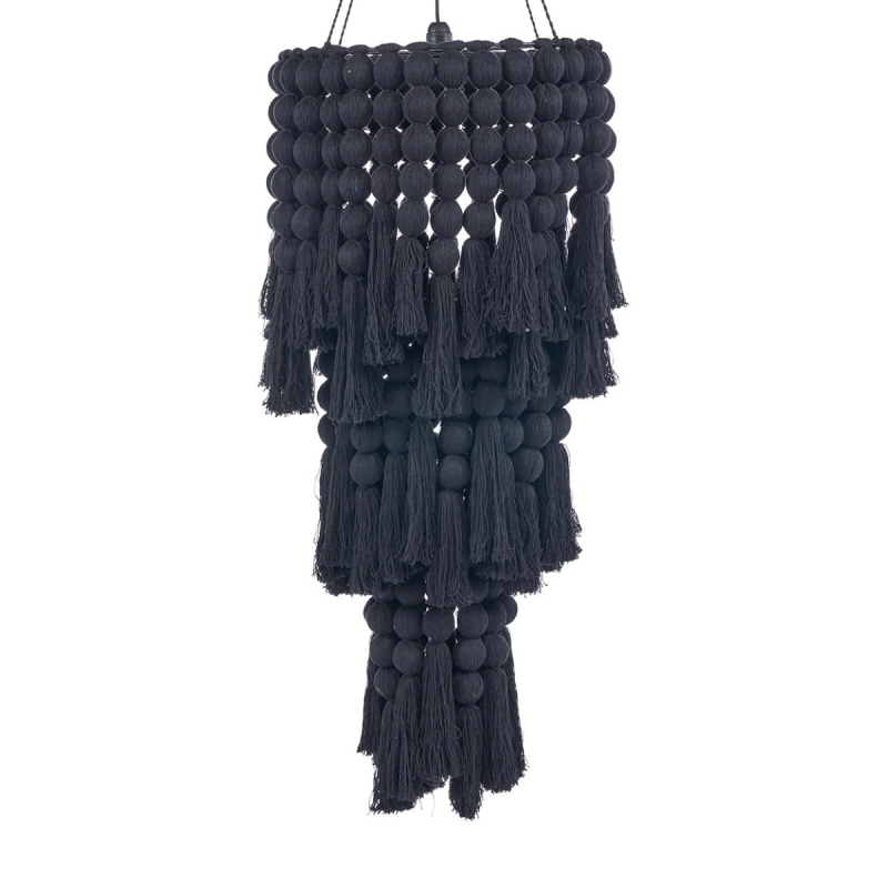 The Nomad Cotton Chandelier - Black - XL