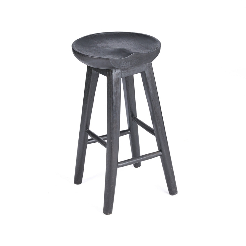 The Tala Bar Stool - Black