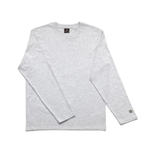 The Checkerboard L/S T-Shirt - Heather Grey - XL