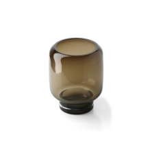 The Smoky Cube Vase - Brown - S