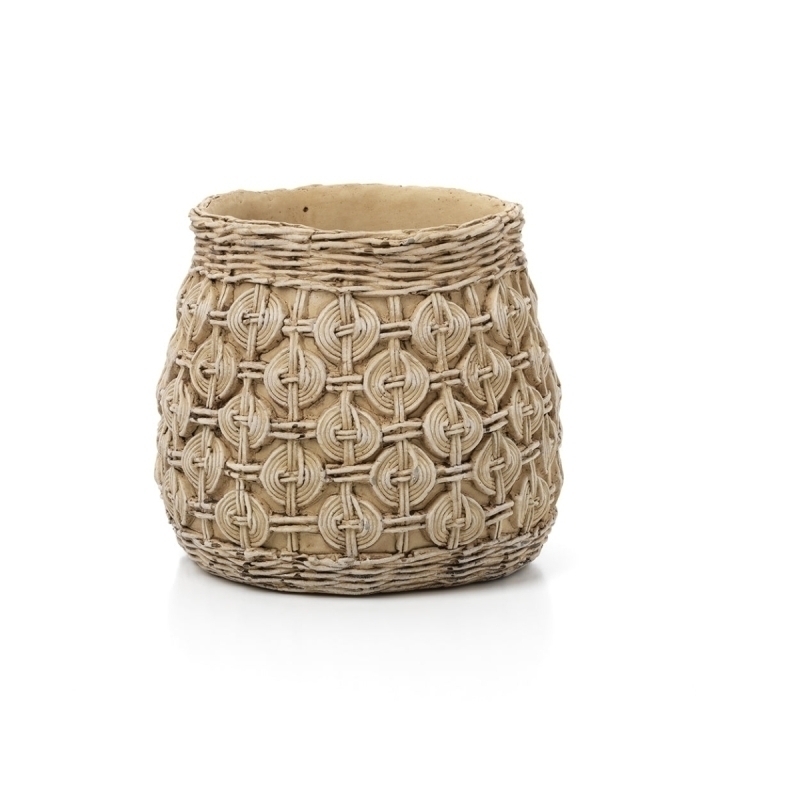 The Knot Concrete Planter - L