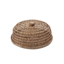 The Rattan Food Cover - Natural Brown - M