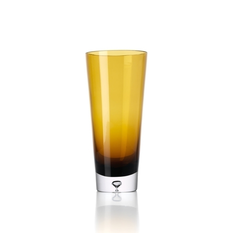 The Sunset Glow Vase - Brown Gold - L