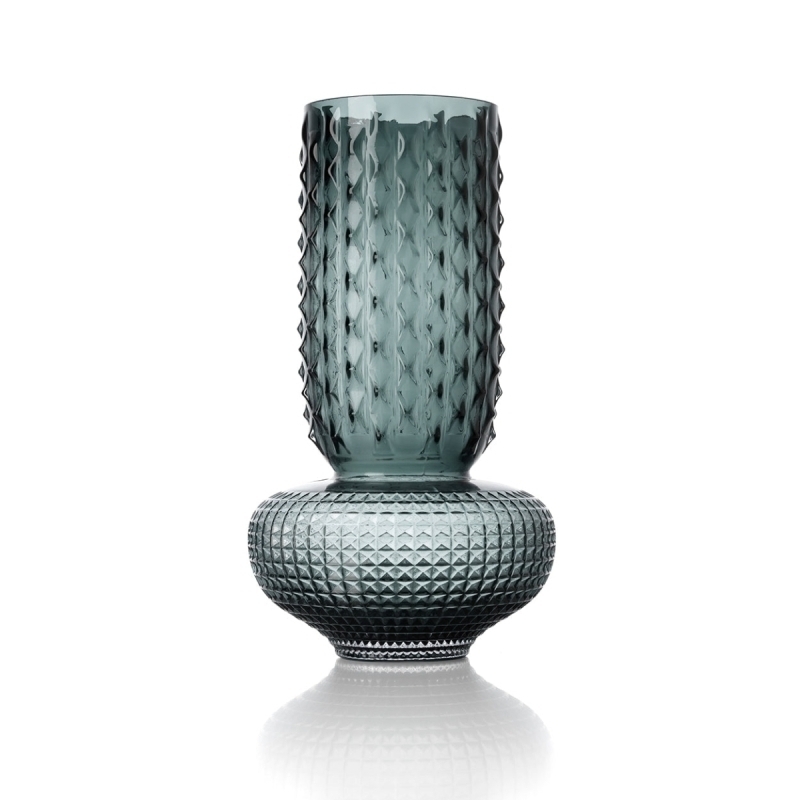 The Sapphire Jewel Vase - Blue - L