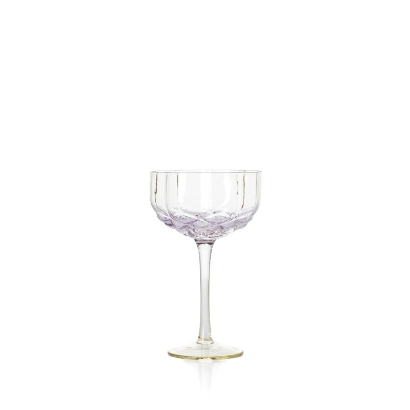 The Pink Blush Cocktail Coupe - Pink