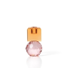 The Citrine & Rose Quartz Candle Holder