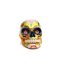 The Mexican Sugar Skull Gold - S