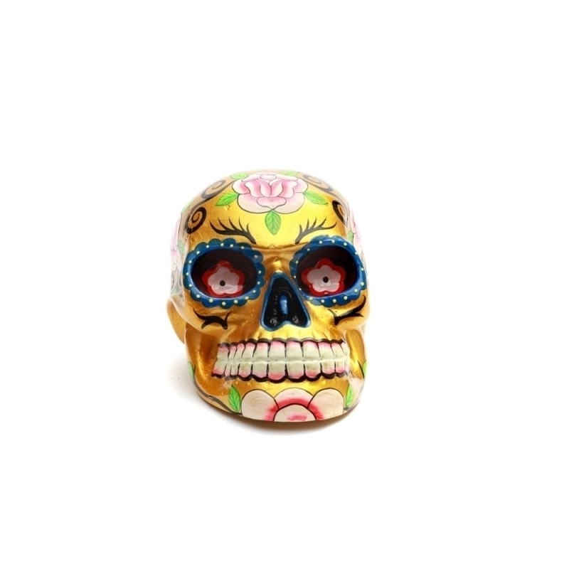 The Mexican Sugar Skull Gold - S