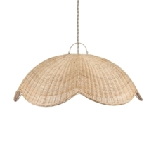 The Wave Pendant - Natural- XL