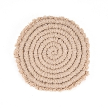 The Cotton Coaster - Beige