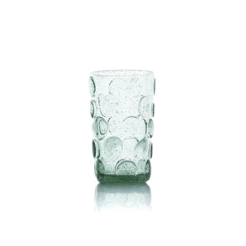 The Frosted Dot Highball - Aqua