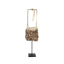 The Shell Purse on Stand