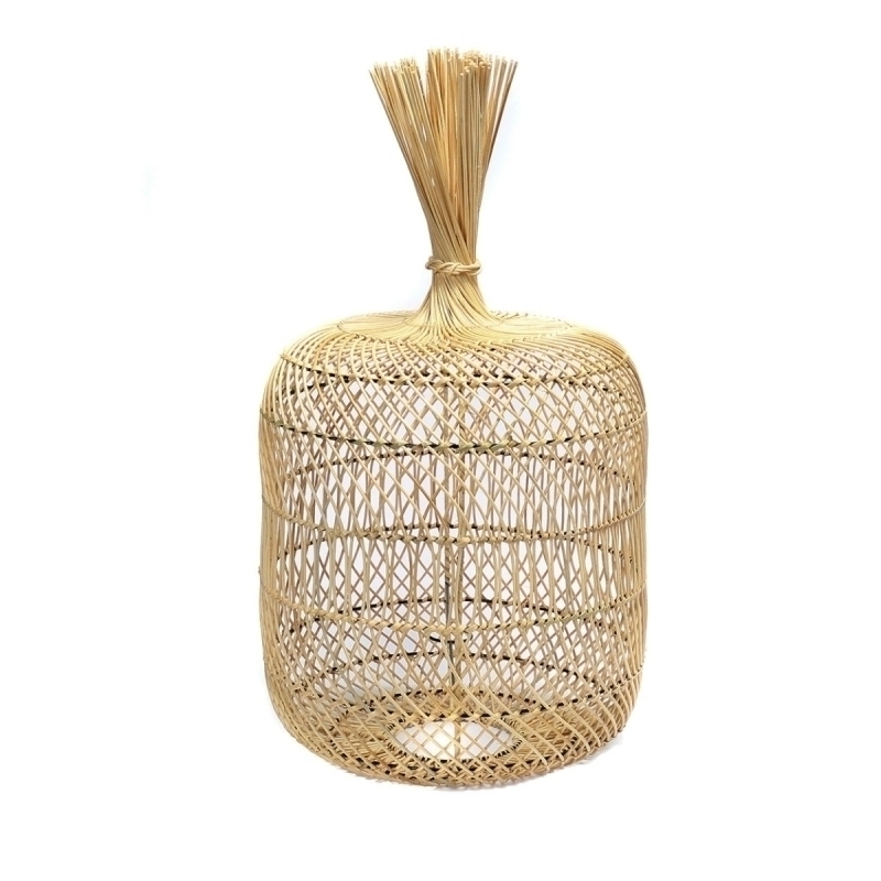 The Dumpling Floor Lamp - Pendant - Natural - L