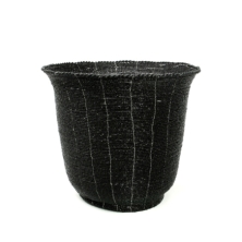 The Beaded Bowl High - Black - L