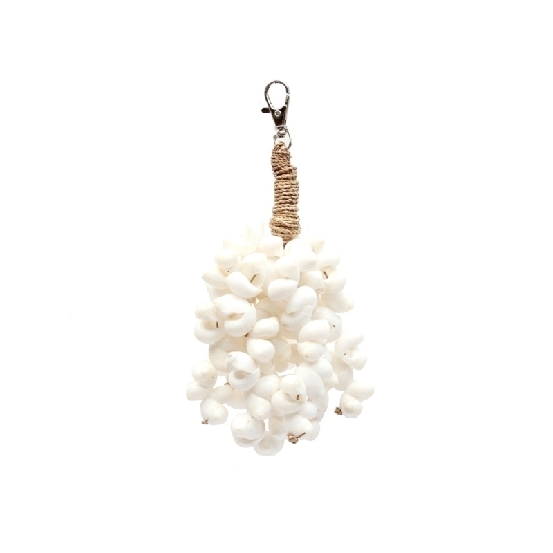 The Kai Shell Keychain - White