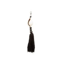 The Togian Keychain - Black White