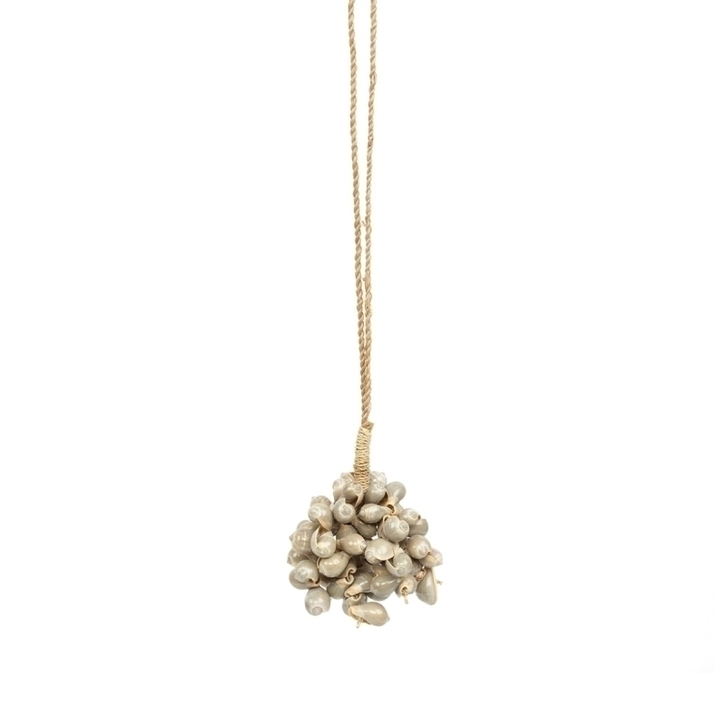 The Grey Shell Tassel