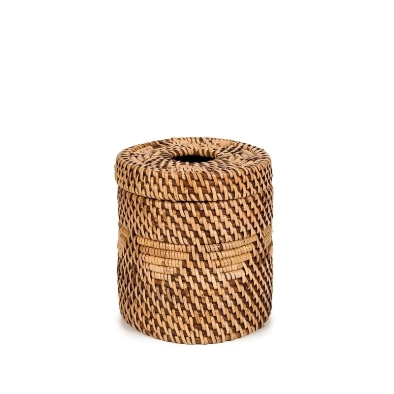 The Colonial Tissue Box - Natural Brown