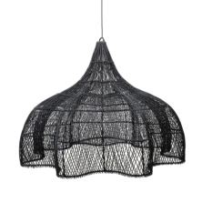 The Whipped Pendant - Black - XL