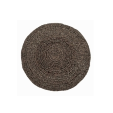 The Seagrass Carpet - Natural Black - 150