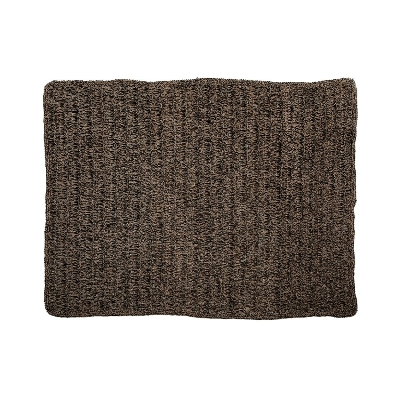 The Seagrass Carpet - Natural Black - 200x300