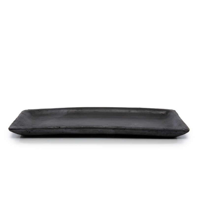 The Burned Sushi Plate - Black - M