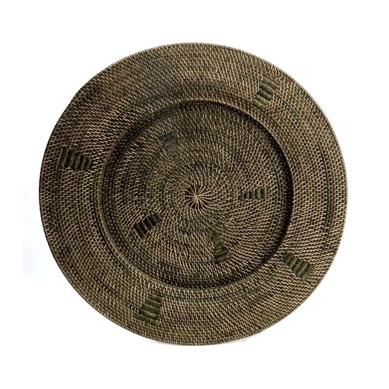 The Jasmine Plate - Brown - XL