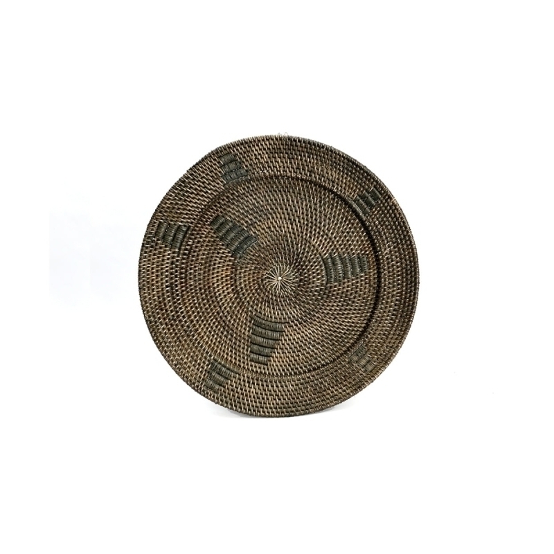 The Jasmine Plate - Brown - S