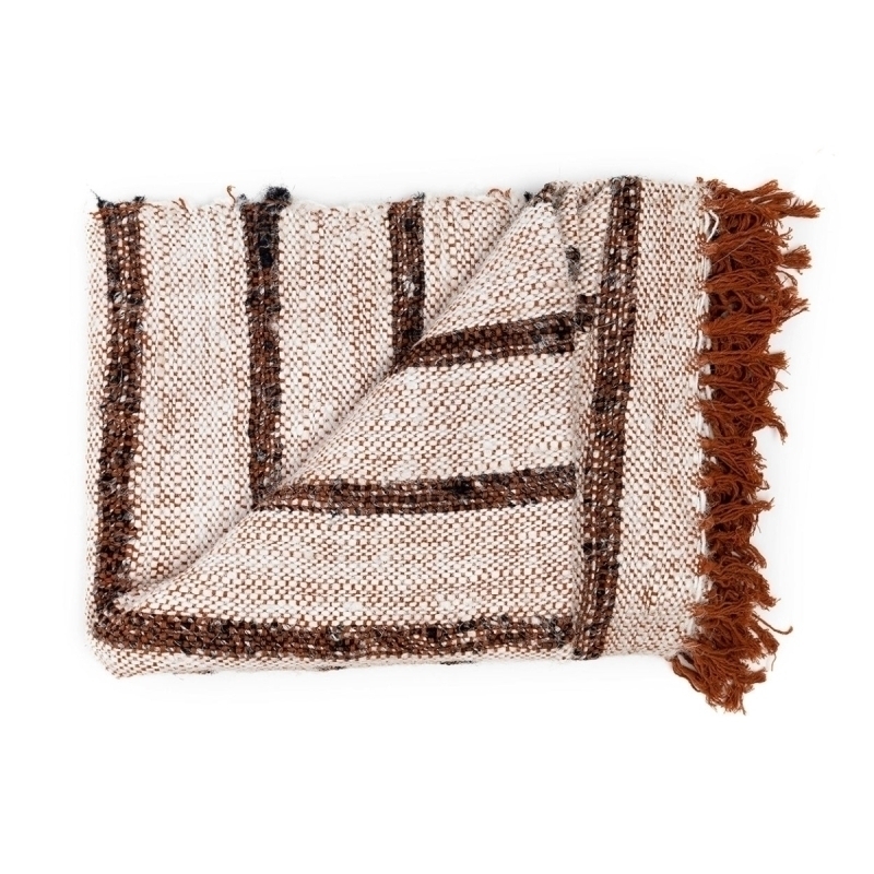 The s'il vous Plaid - Bohemian White